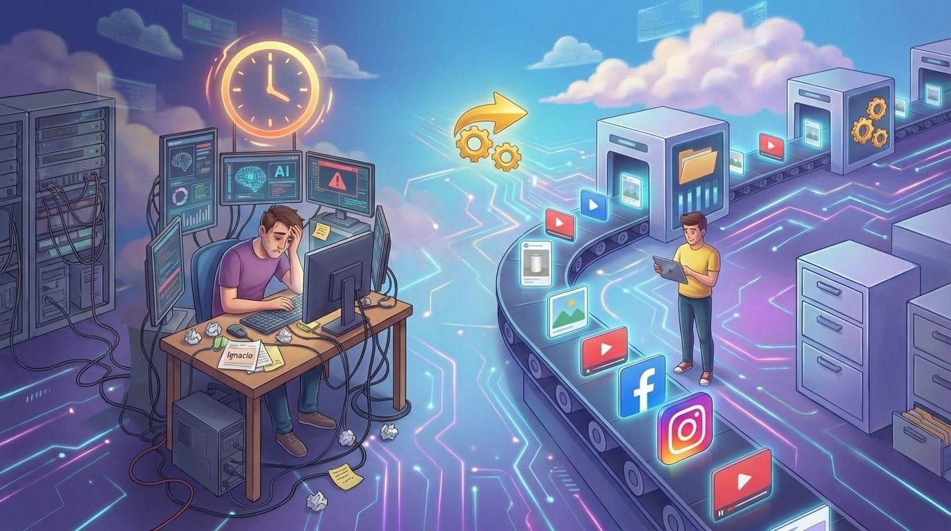 Real case: why sellers like Ignacio waste hours with generic AI instead of automating content
