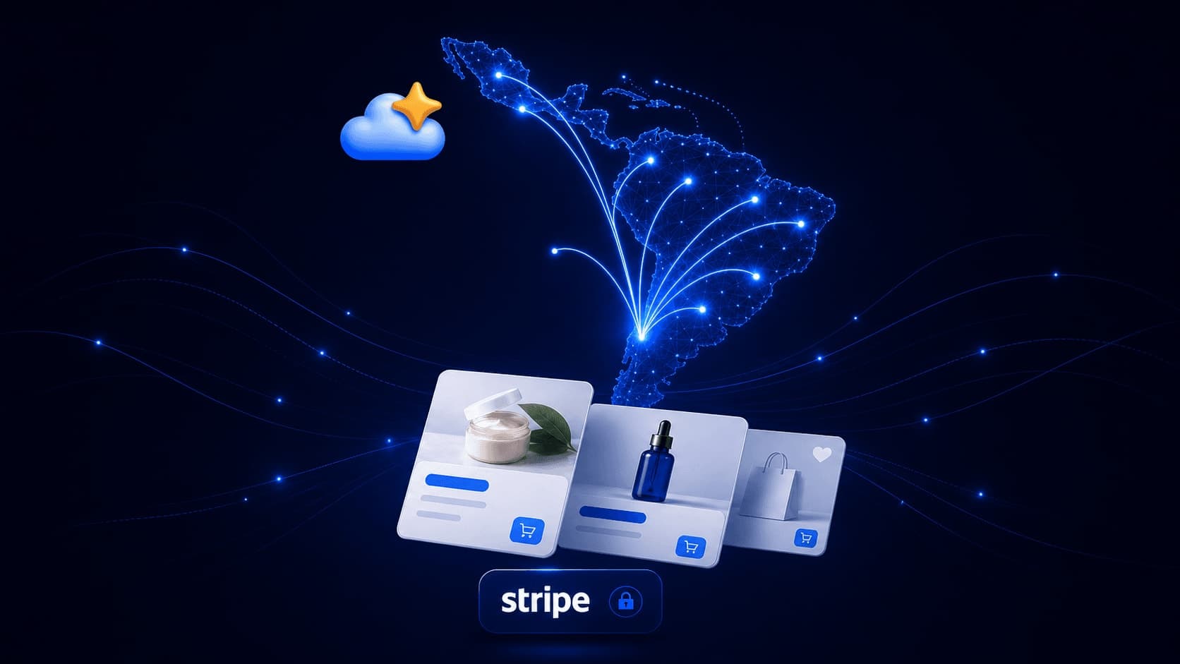 Chegamos a toda a América Latina para sellers da Nuvemshop