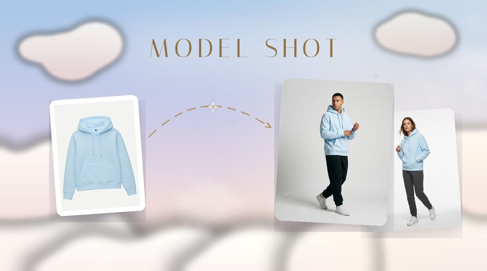 Model Shot: AI model photos for clothing, straight from a phone photo