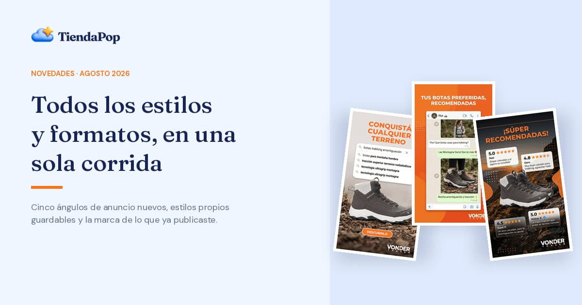 Novidades do TiendaPop: automatizar conteúdo de loja virtual numa única rodada